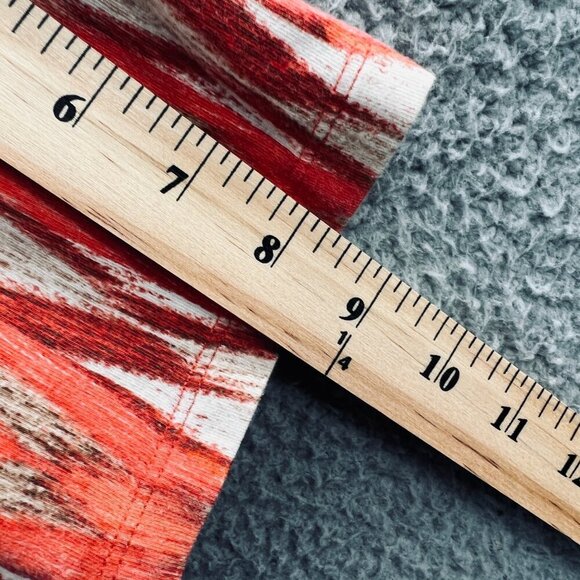 Alfred Dunner Womens Top Extra Large Orange Short Sleeve Pullover Shirt Stretch - Picture 10 of 10